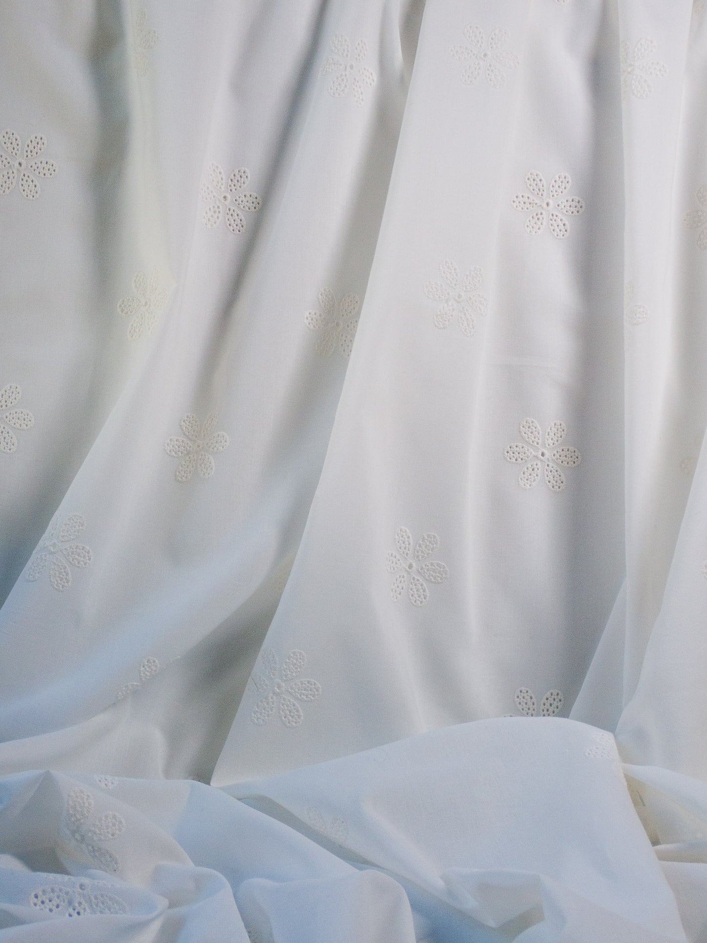 Daisy Eyelet - White