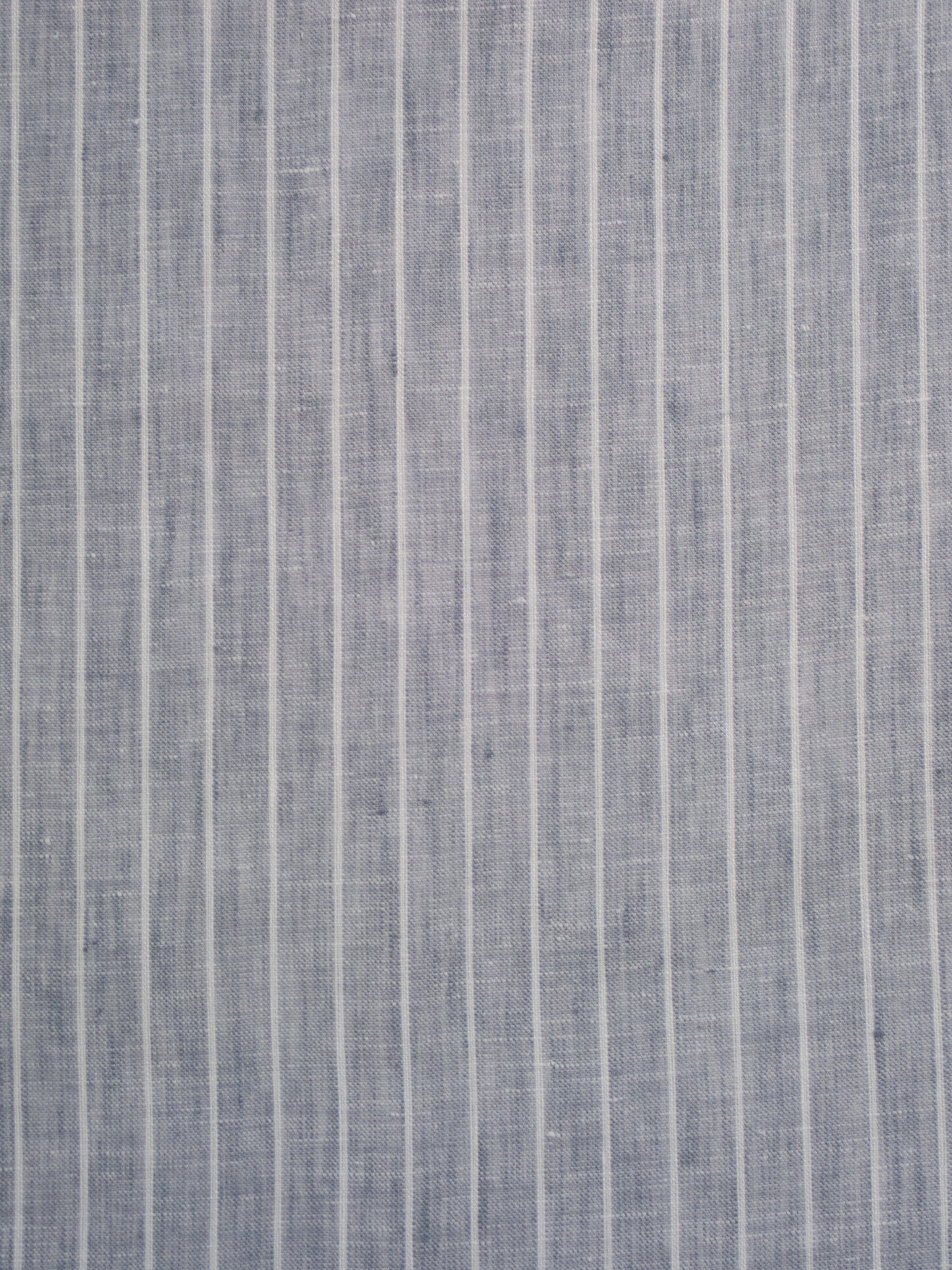 Linen Chambray Stripe - Grey