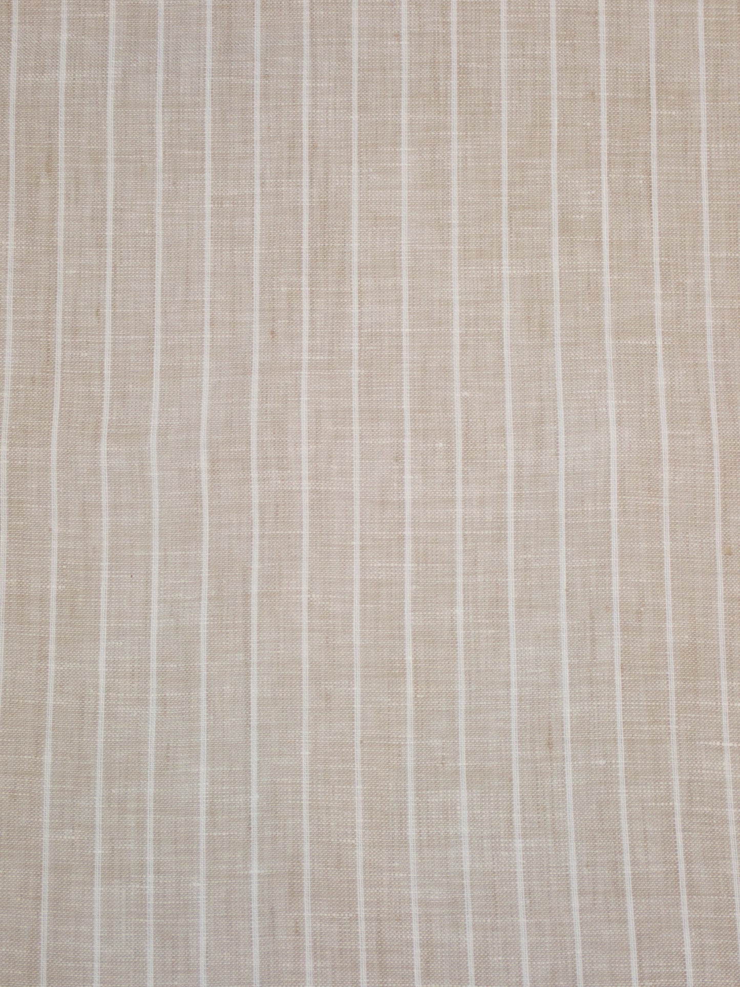 Linen Chambray Stripe - Natural