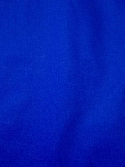 Cotton Poplin - Cobalt