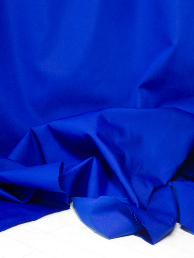 Cotton Poplin - Cobalt