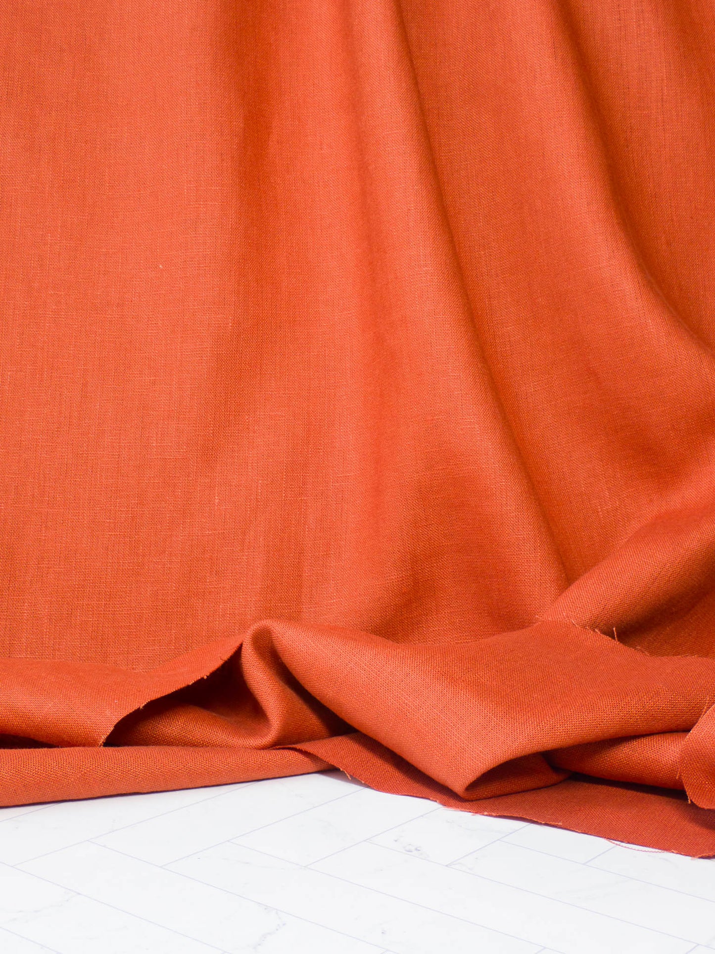 Bottomweight Linen - Rust