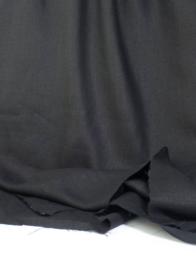 Bottomweight Linen - Black
