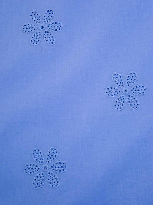 Daisy Eyelet - Periwinkle
