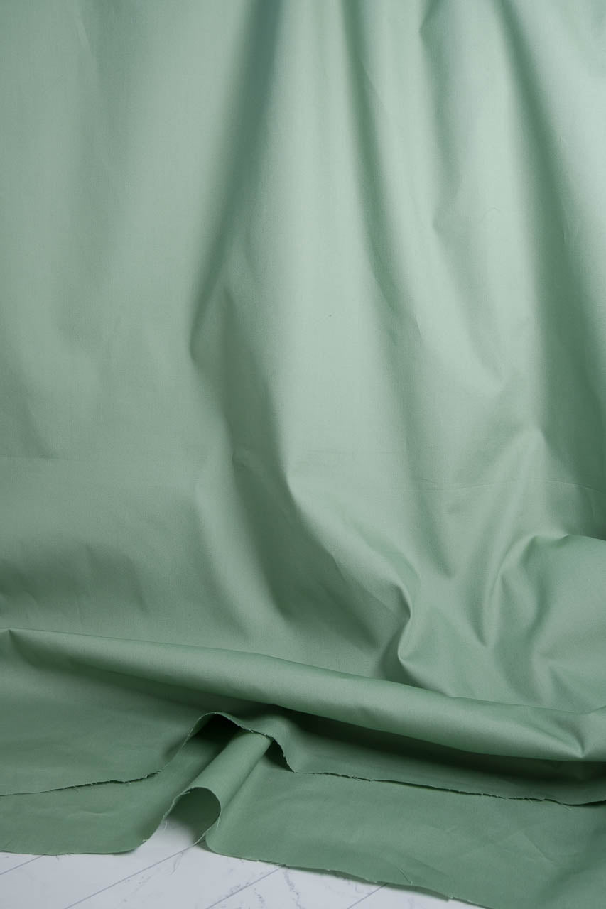 Cotton Poplin - Sage