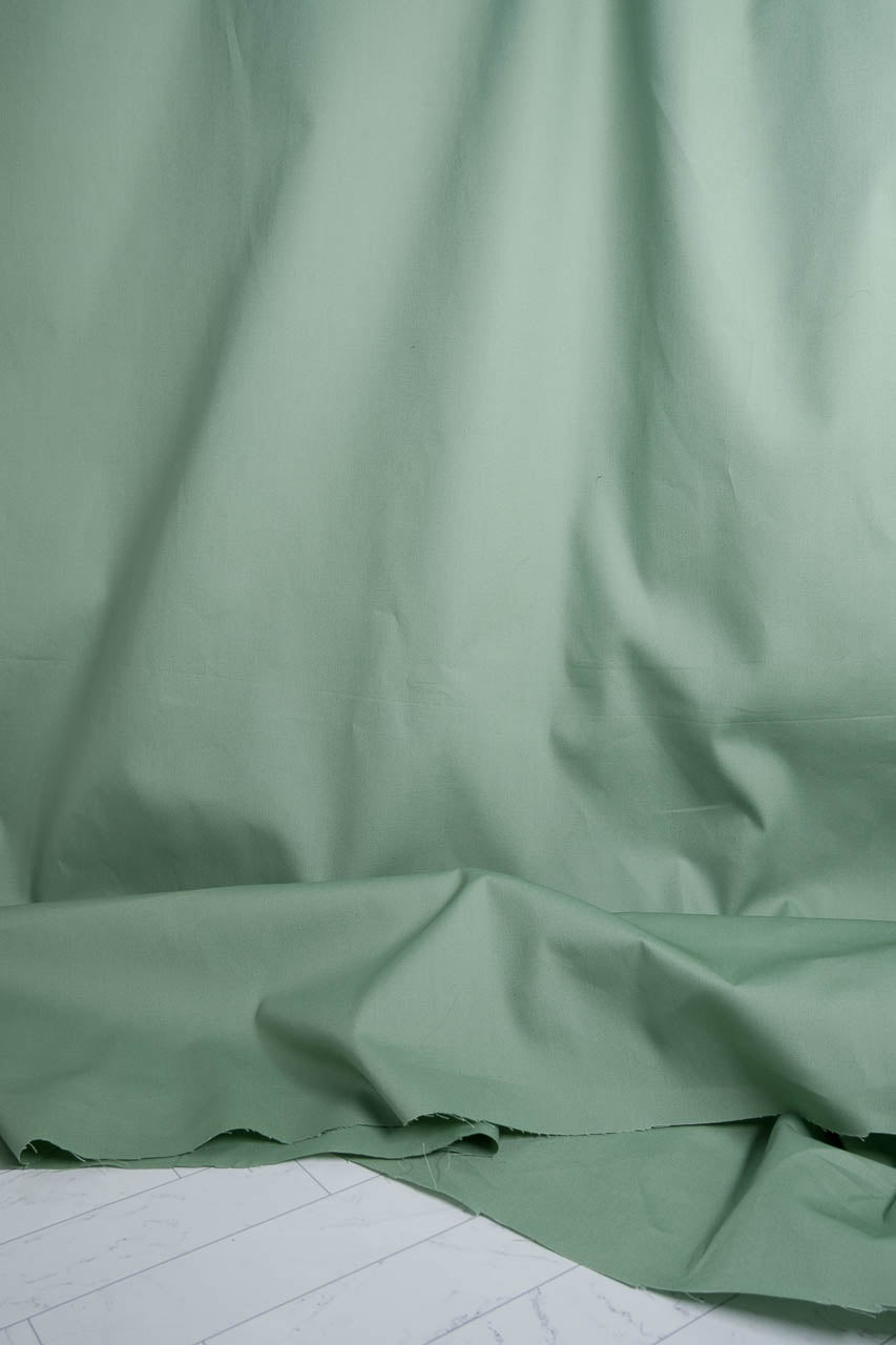 Cotton Poplin - Sage
