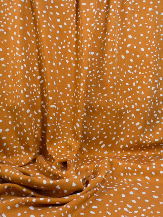 Confetti Lightweight Lyocell - Tangerine
