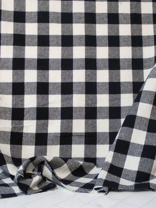 Farmhouse Gingham - Black