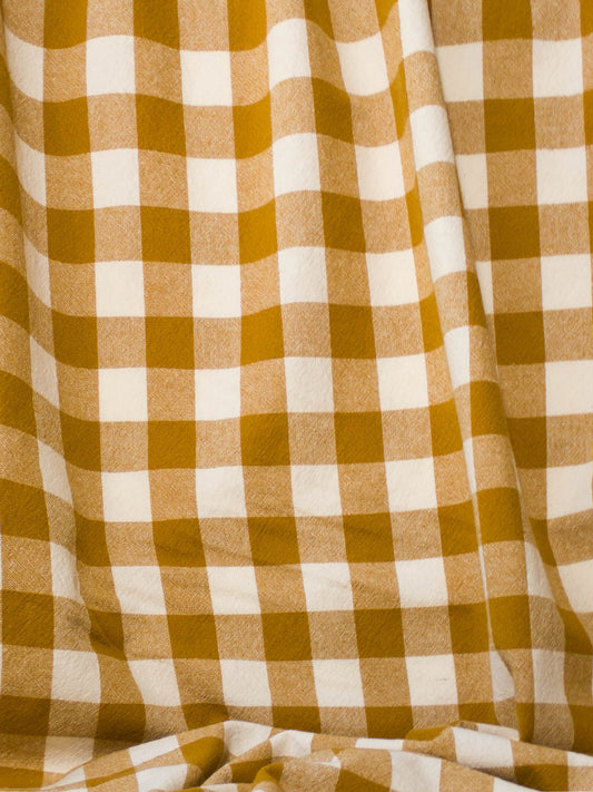 Farmhouse Gingham - Dijon