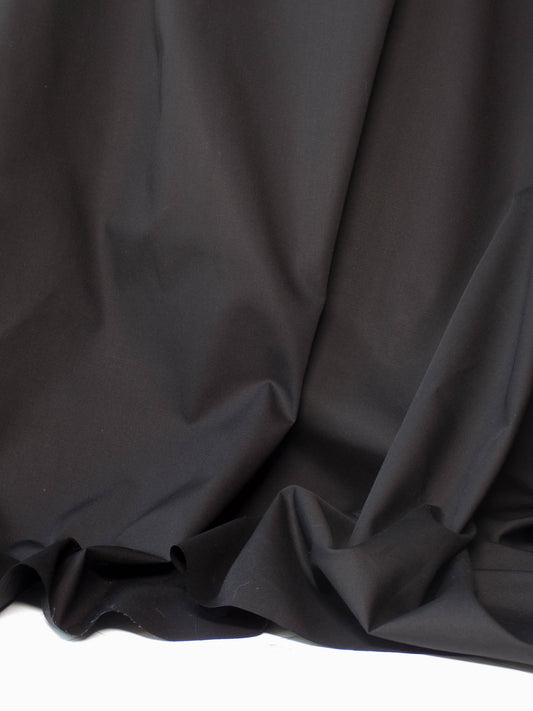 Cotton Poplin - Black