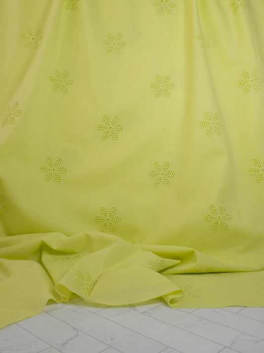 Daisy Eyelet - Yellow