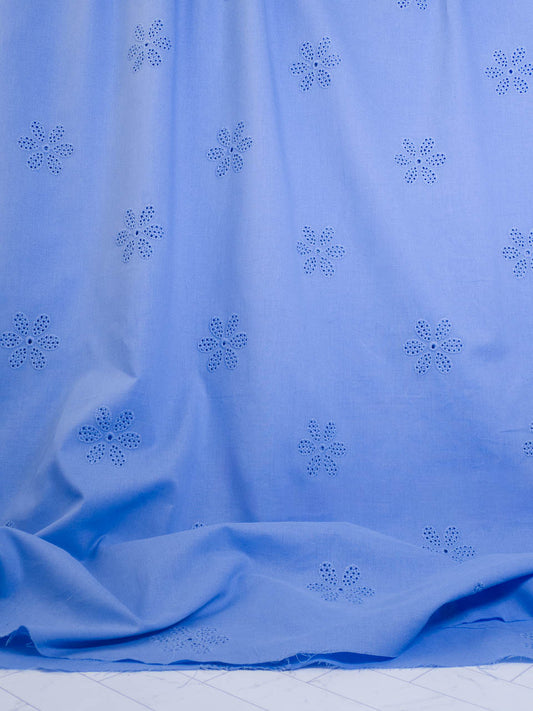 Daisy Eyelet - Periwinkle
